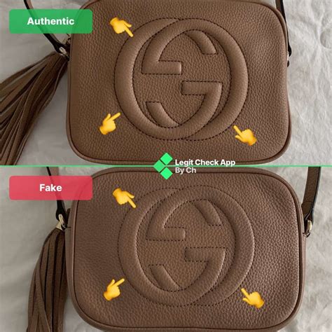 gucci soho bag real vs fake|identify real gucci bag.